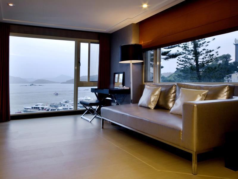 Spa Home Sun Moon Lake Luxury Lakeside Hotel Yuchi Exterior photo