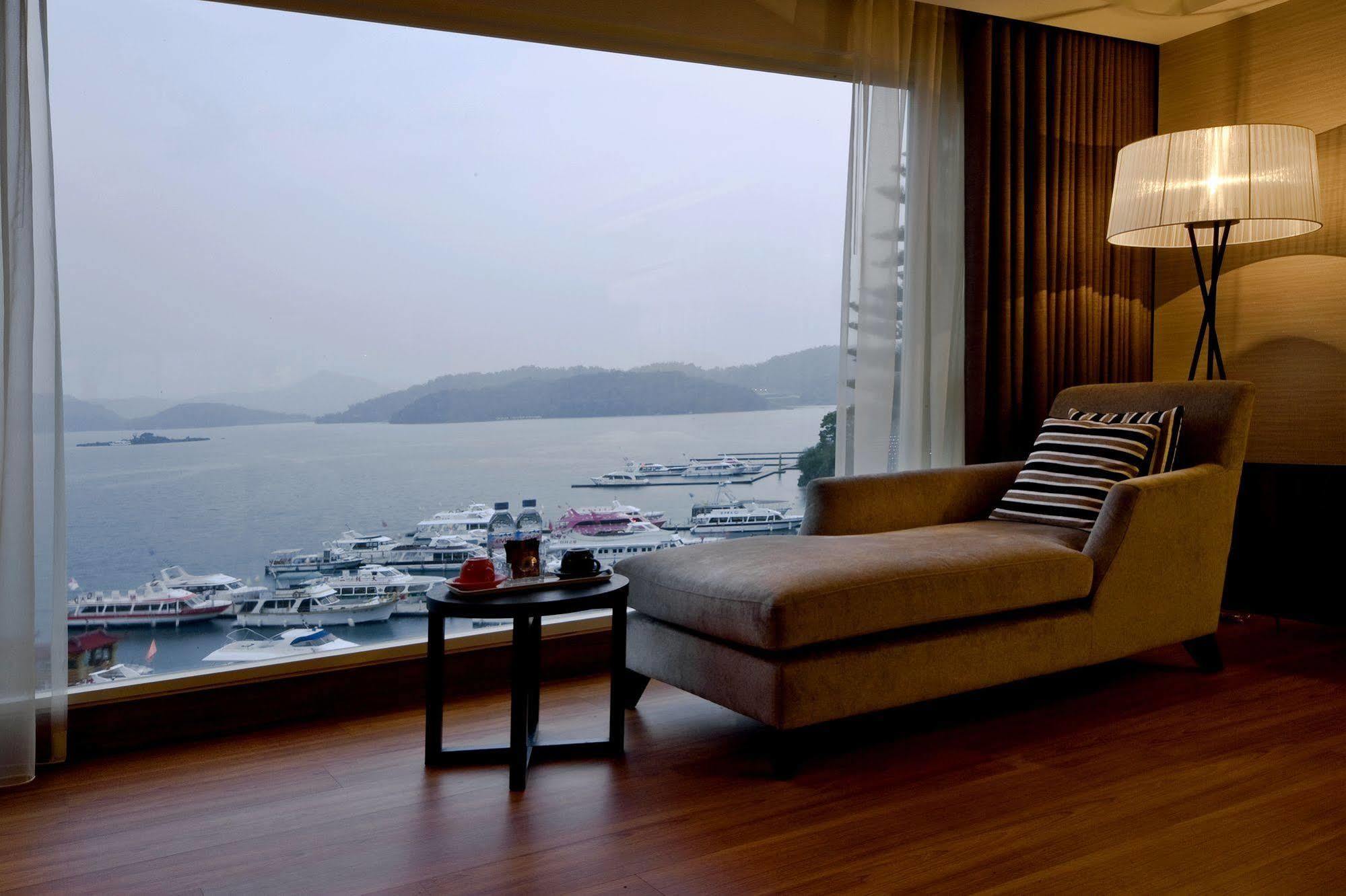 Spa Home Sun Moon Lake Luxury Lakeside Hotel Yuchi Exterior photo